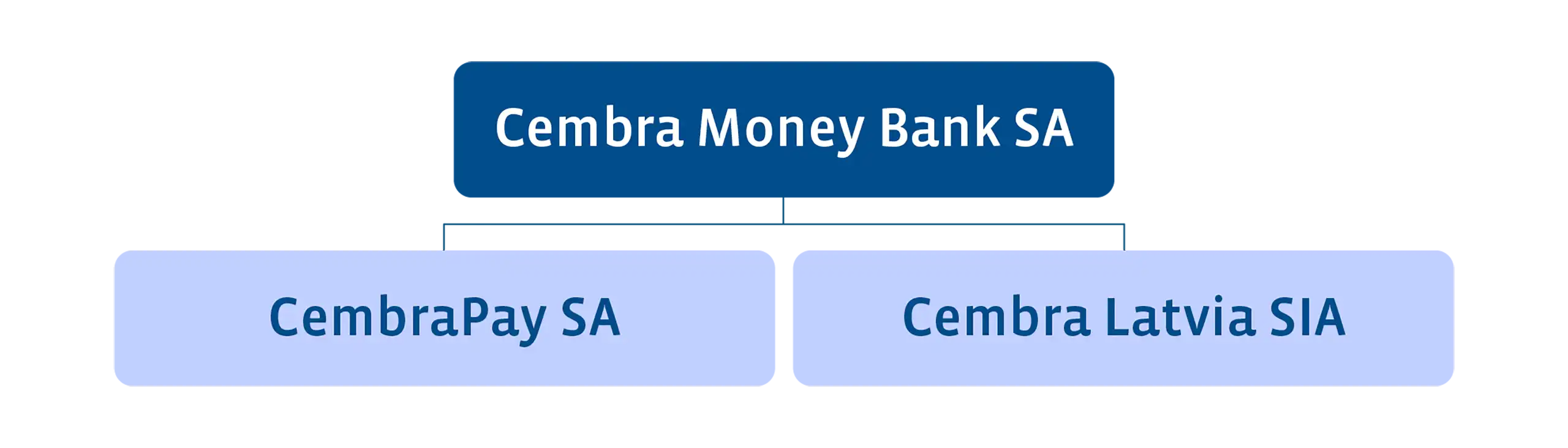 Cembra Gruooe Organigramm