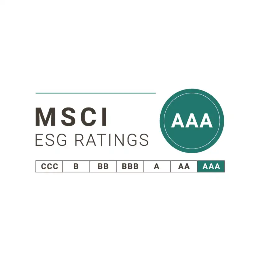 Strong ESG ratings